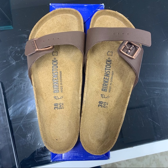 Birkenstock Madrid BS Dark Brown Leather Sandals